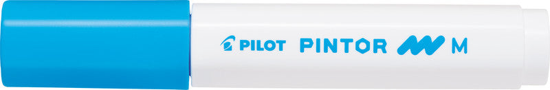 Pilot Pigmentmarker Pintor – Rundspitze 1,5-2,2 mm – Sortiert – 10er-Set – Für dunkles Papier geeignet