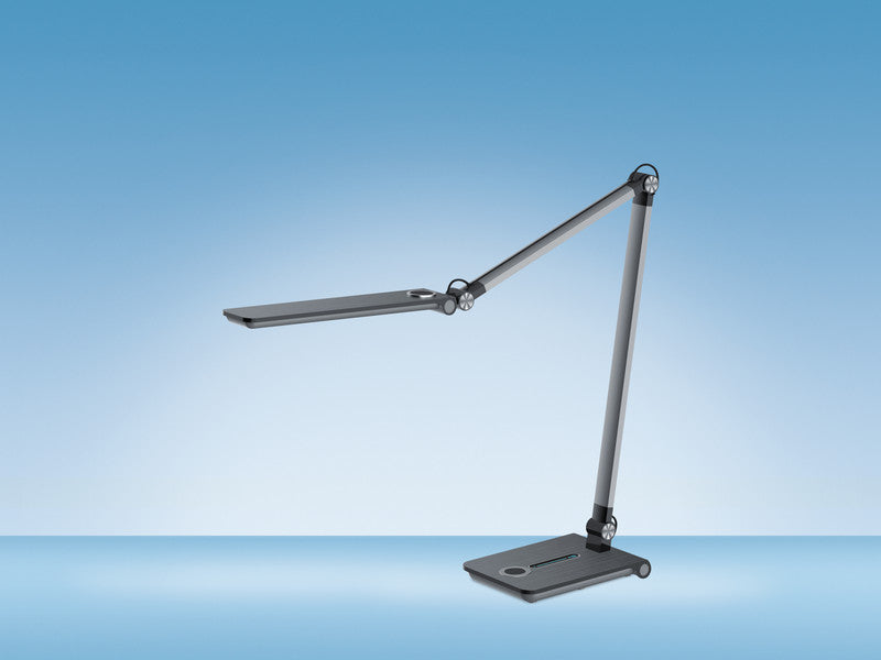 Hansa LED-Tischleuchte Wave – stufenlos dimmbar, Memory-Funktion