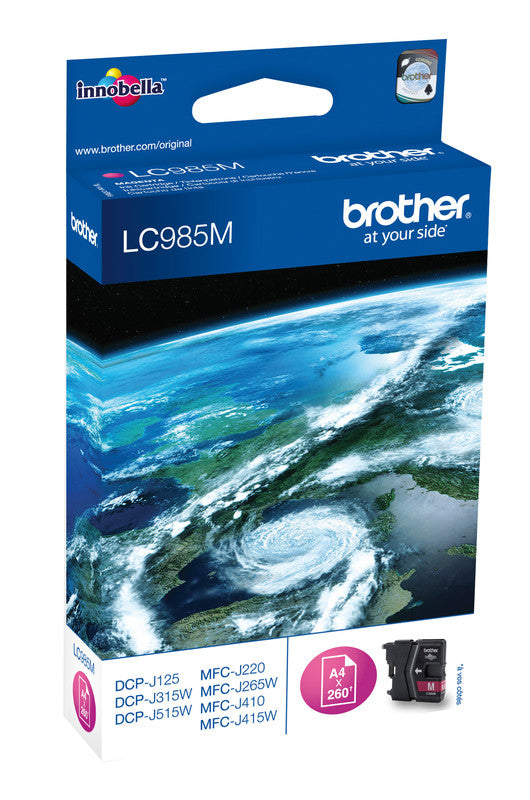 Brother Tintenpatrone, Magenta, 260 Seiten – für Brother-Drucker