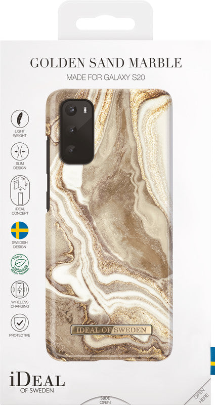 Ideal of Sweden – Backcover – für Samsung Galaxy S20 – Golden Sand Marble