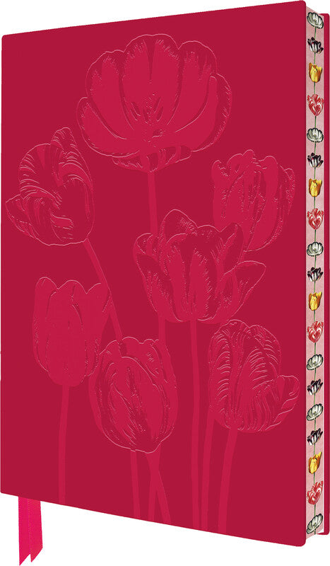 Flame tree Notizbuch A5, liniert, Softcover, 176 Seiten, 80 g/m² – rot