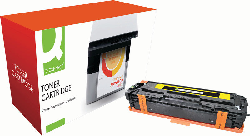 Q-Connect – Toner CB542A – gelb, 1400 Seiten