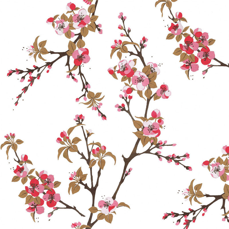 Ppd Servietten Fiori Rossi – 33 × 33 cm – 3-lagig, Tissue – 20 Stk., FSC