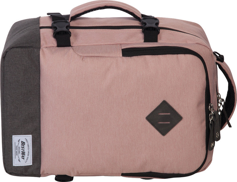 Bestway Notebook-Rucksack – für 14"-Notebook, 20 l, Kunststoff, Rosa