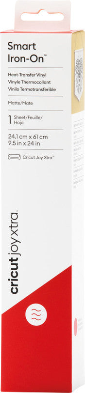 Cricut Aufbügelfolie – Rot – 241 × 610 mm – für Joy Xtra Schneideplotter