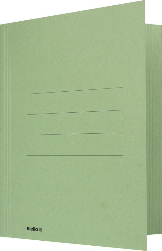 Biella Sammelmappe für A4, Karton, Grün