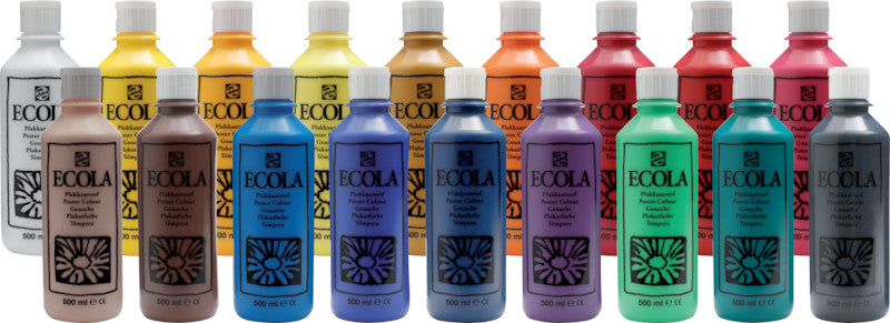 Talens Ecola – Gouache – Karmin, 500 ml