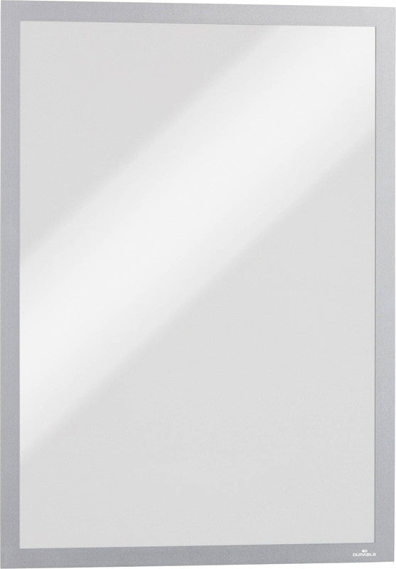 Durable DURAFRAME Magnetic Magnetrahmen – A3 – Silber – 5er-Pack