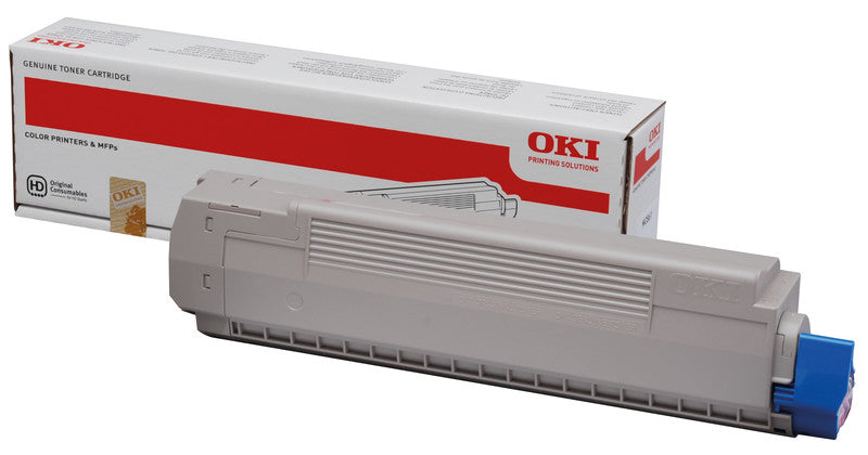 OKI Toner – cyan, 10000 Seiten – für Farb-Laserdrucker/Multifunktionsgeräte