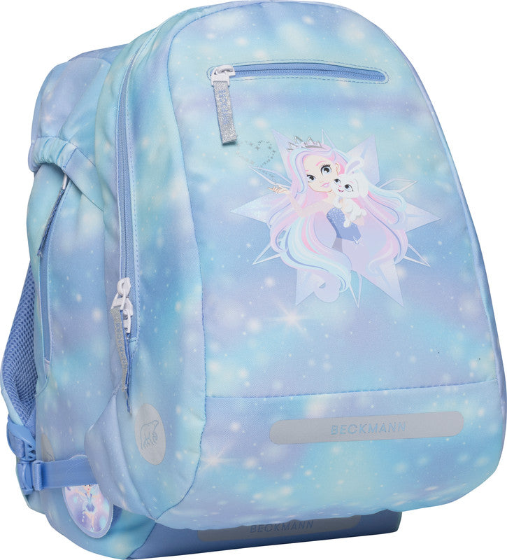 Beckmann Schulrucksack Classic – Star Princess – mit Leuchteffekt