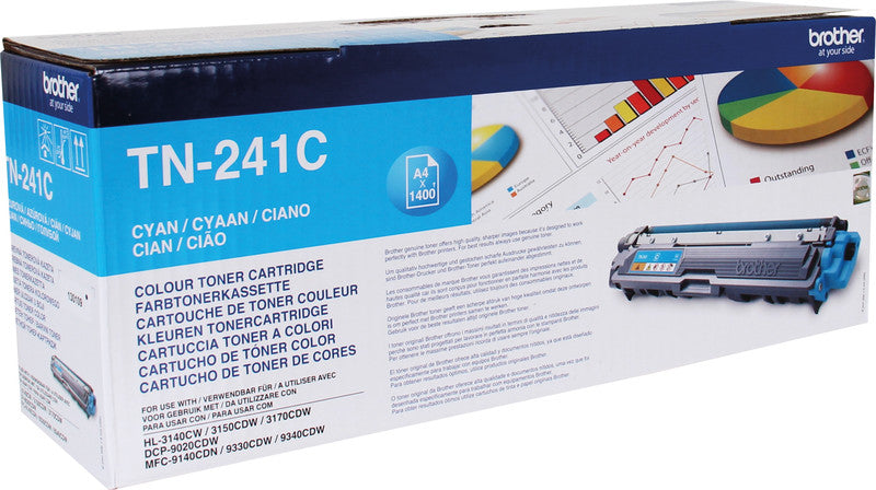 Brother Toner – cyan, 1400 Seiten