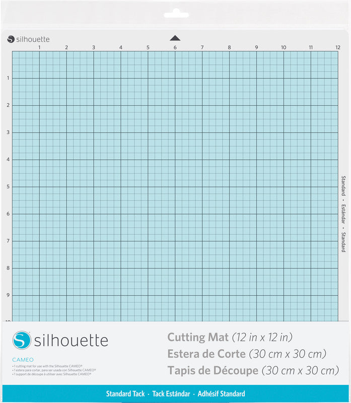 Silhouette Schneidematte StandardGrip – 300 × 300 mm, normal klebend, für Silhouette Schneideplotter