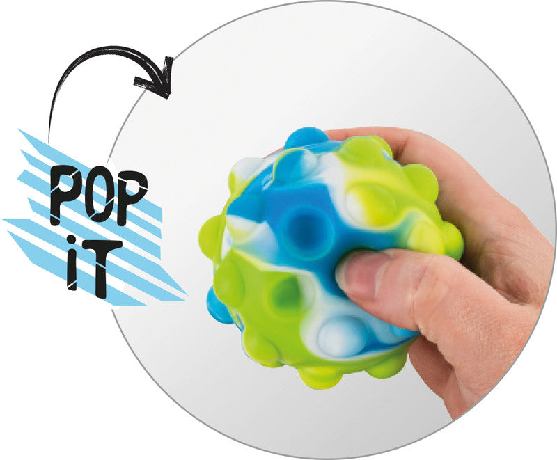 Trendhaus XTREME Fun Stressball Noppenball Pop-it – Ø 6,8 cm