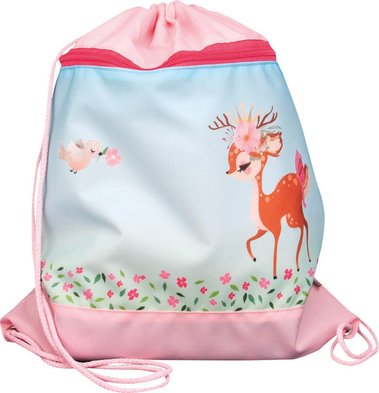 Funki Sportbeutel – 12 l, Motiv Bambi, wasserabweisend, 36 × 42 cm