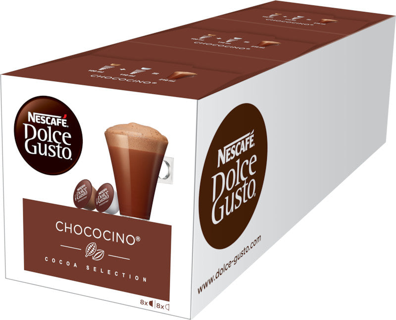 Nescafé Kaffeekapseln Chococino – für Dolce Gusto – 16 Kapseln