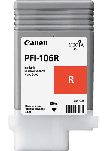 Canon Tintenpatrone PFI-106R, rot, 130 ml
