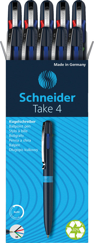 Schneider Schreibgeräte Kugelschreiber – Dunkelblau, Kunststoff