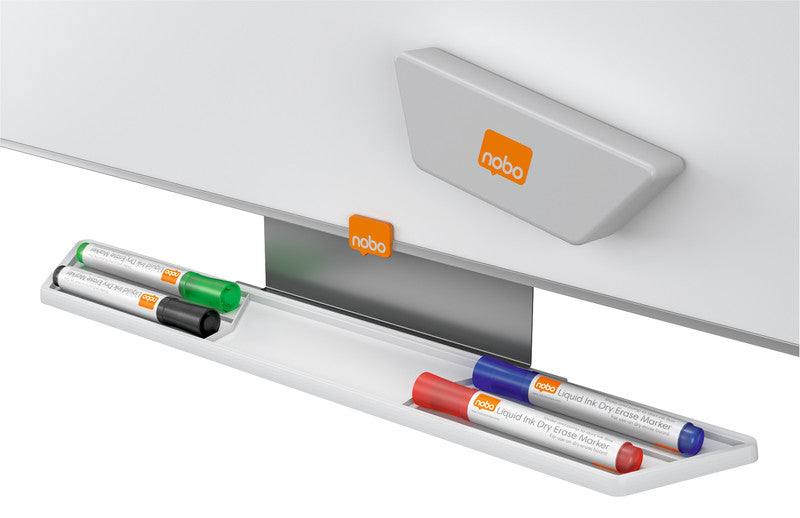 Nobo Starter-Kit, inkl. 4 Haftmagneten, Orange – für Whiteboards