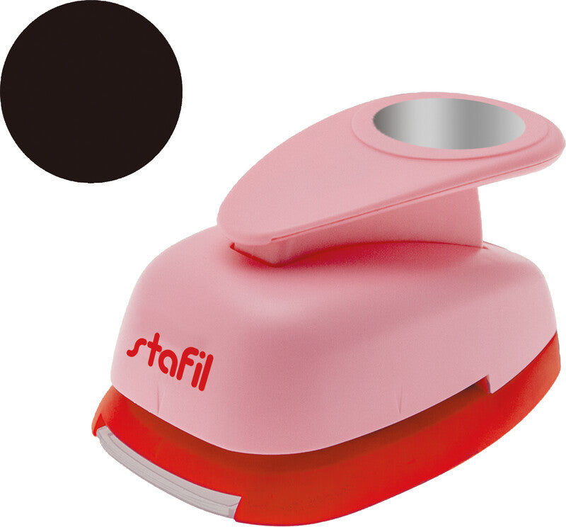 Stafil Motivstanzer Ø 16 mm, Kunststoff, Rosa