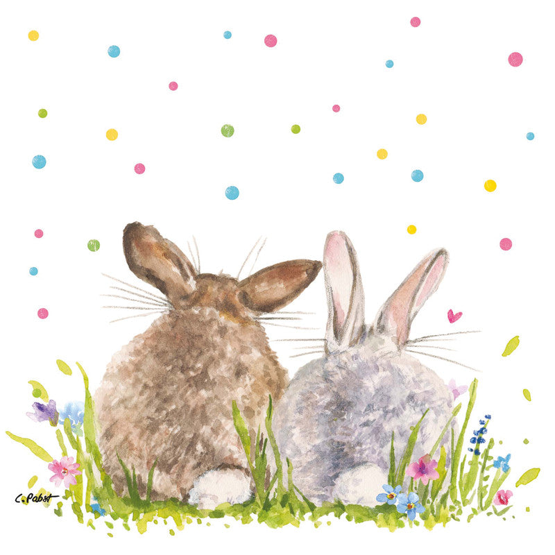 Ppd Servietten Easter Party – 33 × 33 cm – 3-lagig, Tissue – 20 Stk., FSC