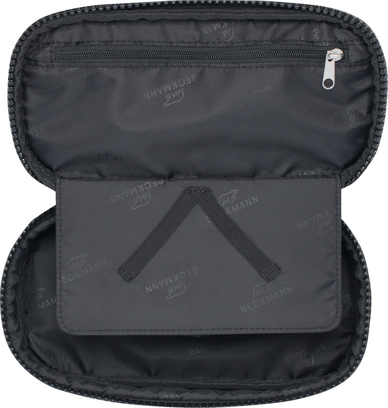 Beckmann Sport Jr. Etui, leer – Light Safari – Kunststoff – 22 × 11 × 5 cm