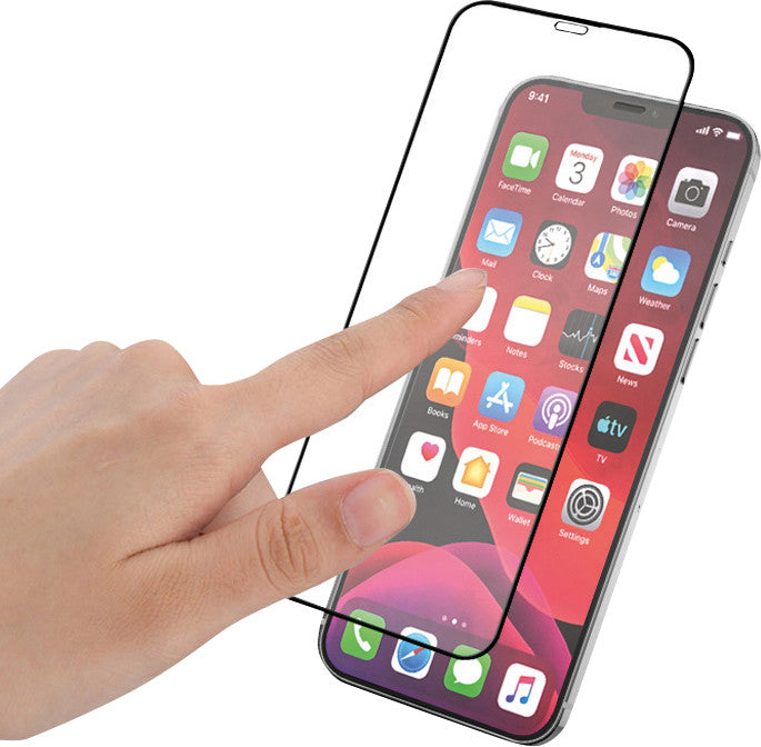 Mocolo Panzerglas-Displayschutz – für Apple iPhone 12 Pro Max – Transparent – Anti-Fingerabdruck-Beschichtung