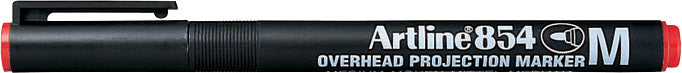 Artline Permanent Marker – sortiert (rot, blau, grün, schwarz, orange, braun), 6er