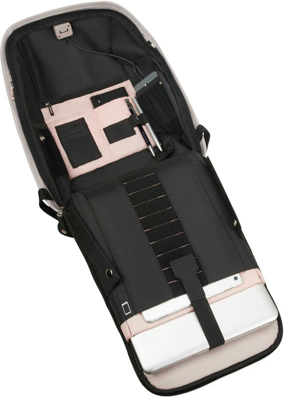 Samsonite Securipak S – Notebook-Rucksack – für 14,1" Notebook, 10 l, Kunststoff, Grau