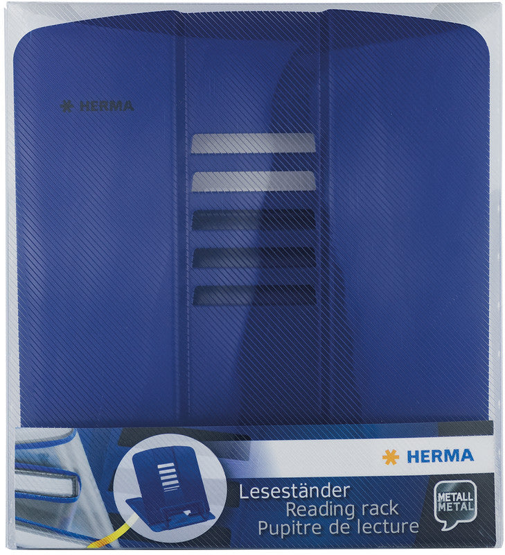 HERMA Stiftschlaufe – Metall, Blau, 198 × 190 mm