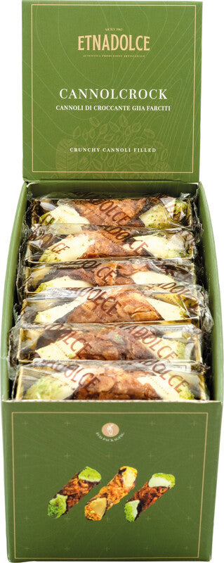Etnadolce Cannoli – Pistazie, Display, 18 × 32 g (576 g)
