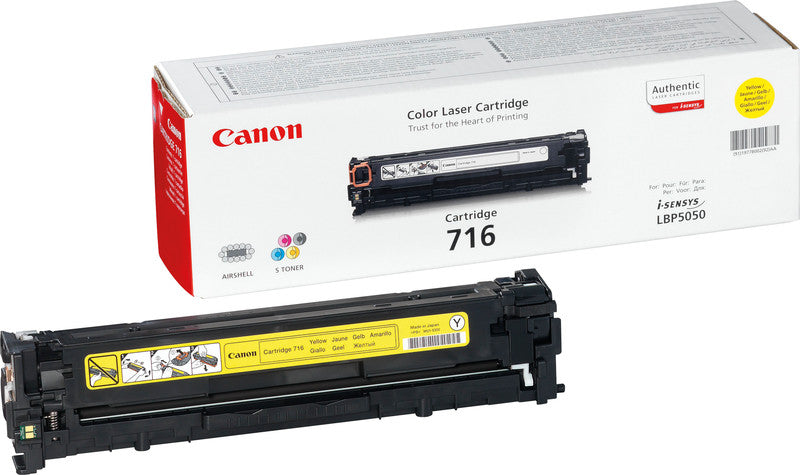 Canon Toner 716 – gelb, 1500 Seiten