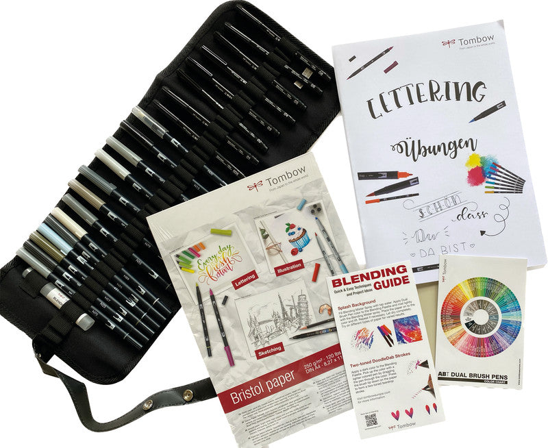 Tombow Geschenkset Handlettering – 13 ABT Dual Brush Pens