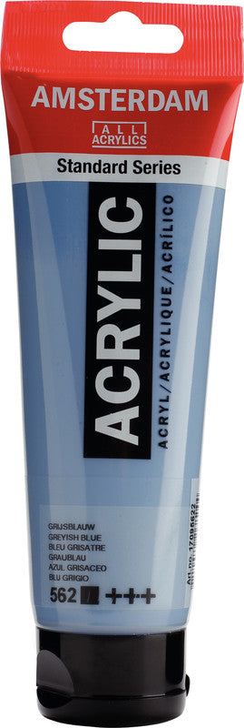 Royal Talens Amsterdam – Acrylic Standard – Acrylfarbe – Graublau, 120 ml