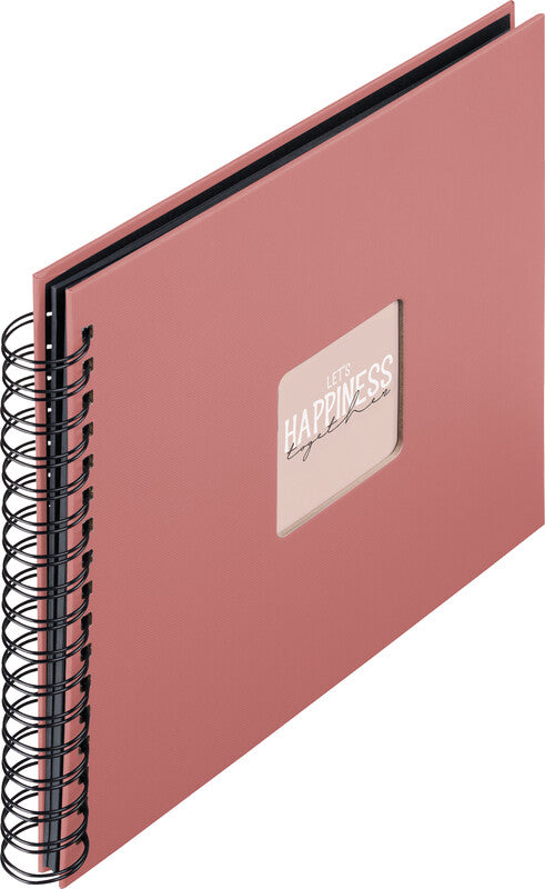 Hama Fotoalbum Wiro Fine Art – terra, mit Pergaminzwischenblättern, Papier, 280 × 240 mm