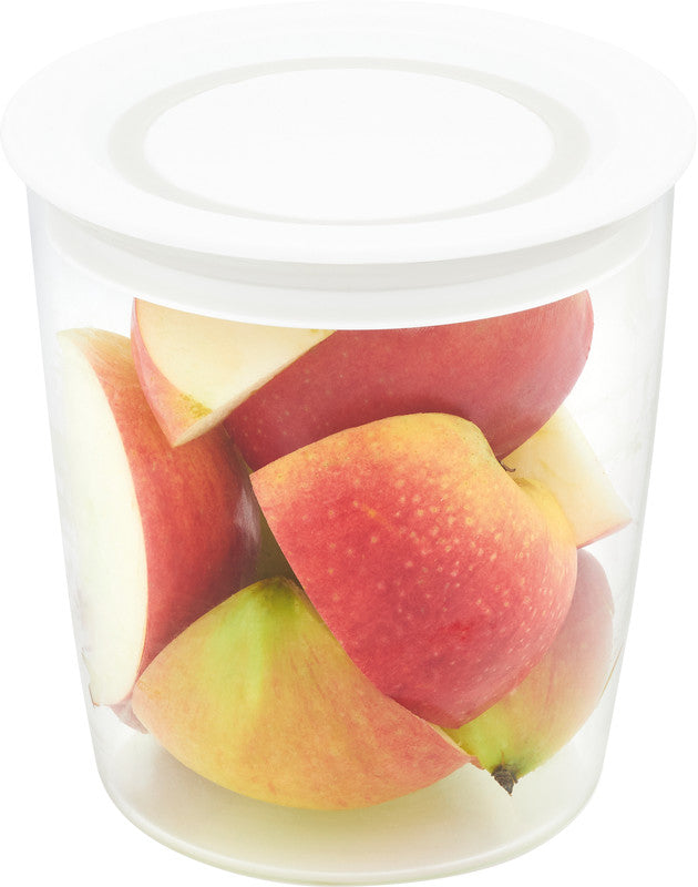 Rotho Glasbehälter – 0,7 l – rund – Borosilikatglas – transparent – Ø 11 cm × 11,8 cm