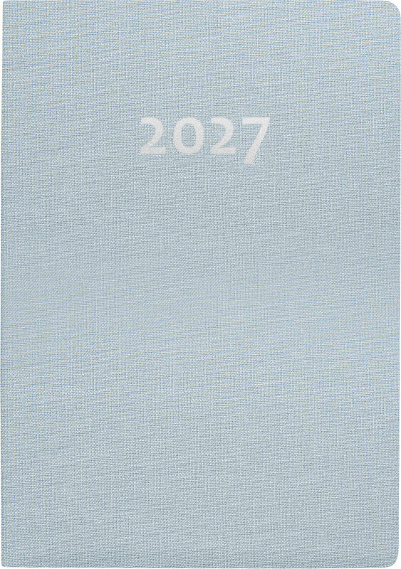 Biella Tell Agenda – 2 Tage pro Seite, gebunden, 8,5 × 12,5 cm, 2027