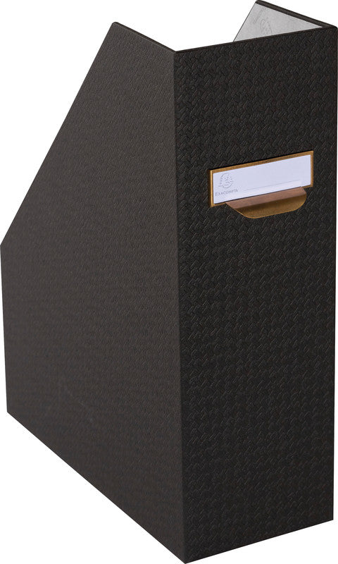 Exacompta Stehsammler A4+ – 100 mm, schwarz, Karton