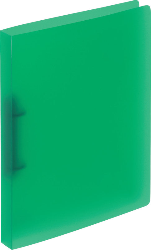 Kolma Zeigebuch Easy – A4 Hochformat – 2-Ring Bügelmechanik, Ø 16 mm, Rücken 29 mm – Grün, Kunststoff, recyclingfähig