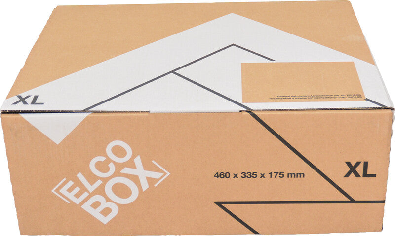 Elco Versandkarton, Braun – 460 × 335 × 175 mm