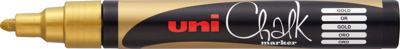 Uni-Ball Kreidemarker – Rund, 1,8–2,5 mm – Gold