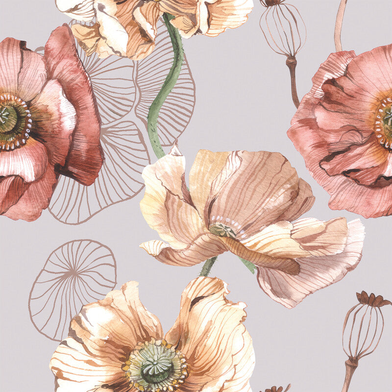 Fasana Servietten Classy Flowers – 33 × 33 cm – 3-lagig, Tissue – 20 Stk., FSC