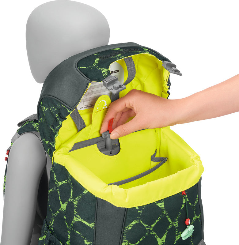 Step by Step Schulrucksack-Set Cloud – 5-teilig – Dino Tres – Recycelte Materialien