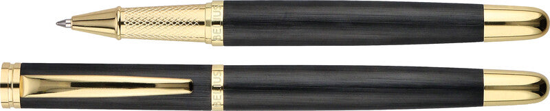 Belius Kugelschreiber – Schwarz, Aluminium