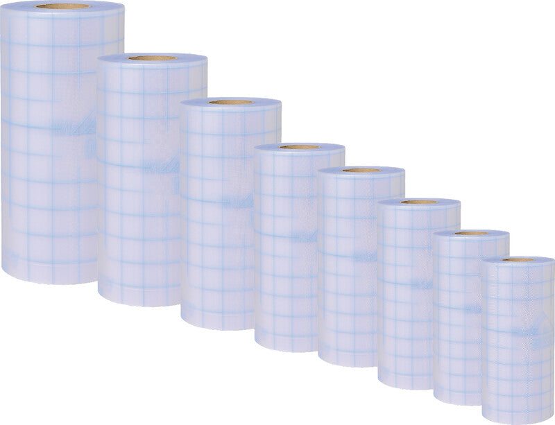 Neschen Filmolux Klebefolie – glänzend, permanent, transparent – 36,0 × 2500,0 cm – für Bücher & mehr