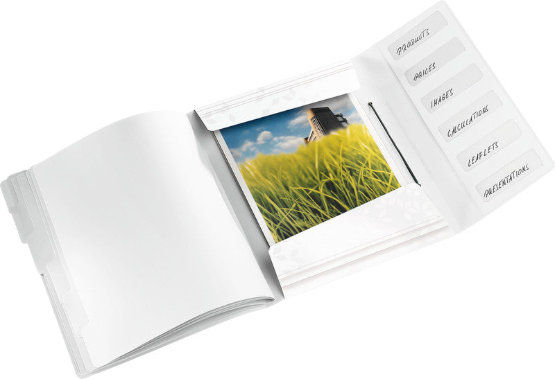 Leitz Dateiordner – Weiss, Kunststoff