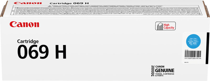 Canon Toner 069H – cyan, 5500 Seiten
