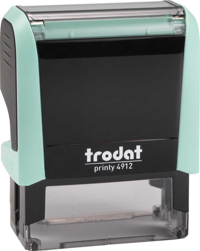 Trodat Motivstempel Printy 4912 – Text: zum Selbersetzen, selbstfärbend, 47 × 18 mm