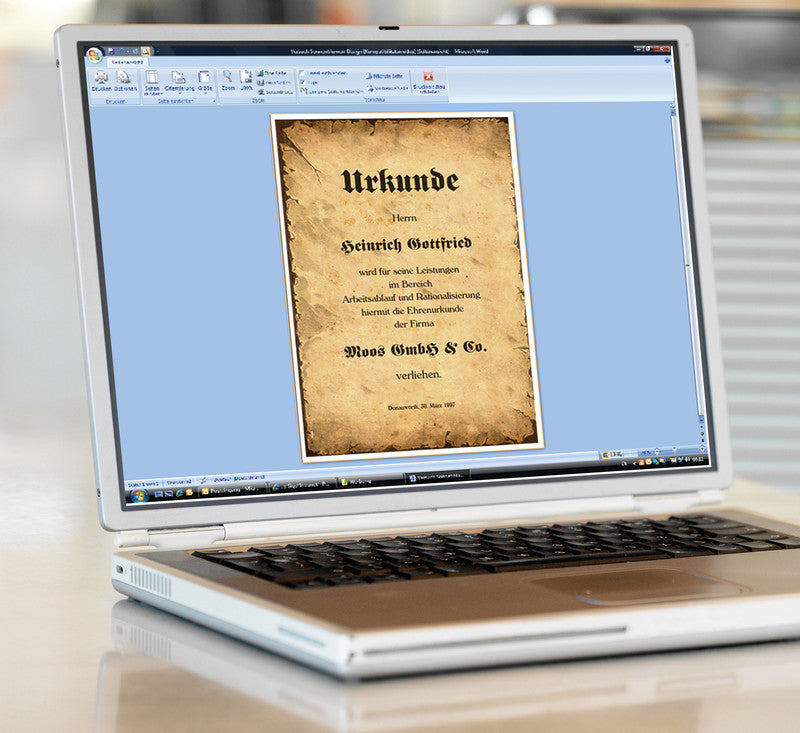 Sigel Designpapier History – A4, 90 g/m², 50 Blatt