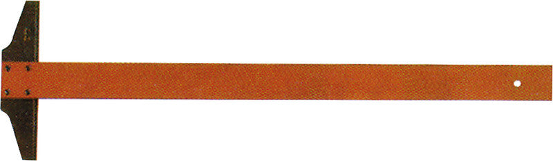 Rumold Wandtafel-Lineal 50 cm – Kunststoff, Braun
