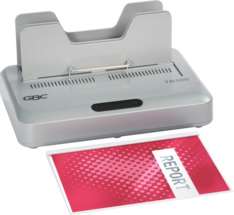 GBC ThermaBind T500 Thermobindegerät – Thermobindung, A4, bis 500 Blatt, Kühlständer